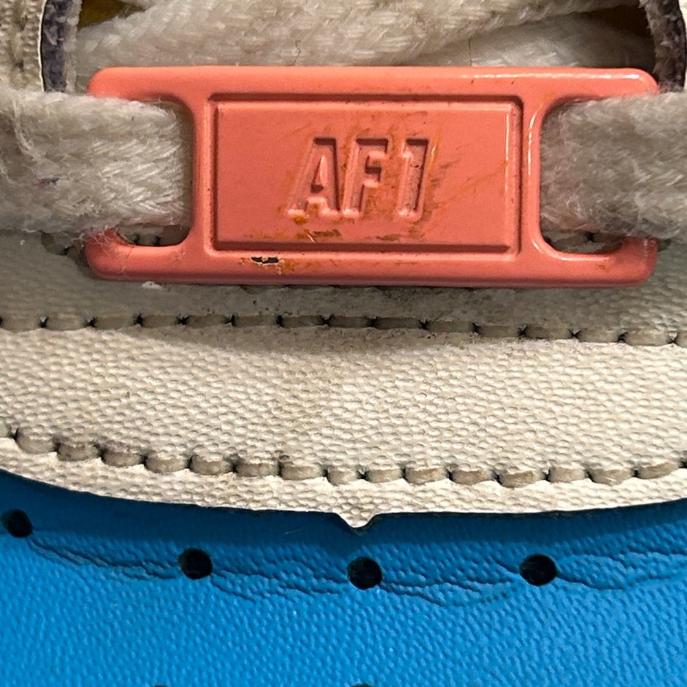 Nike Air Force 1 '07 Sail Tennis Shoes Women's Sz 9.5 DJ5933-100 Athletic - Picture 7 of 10